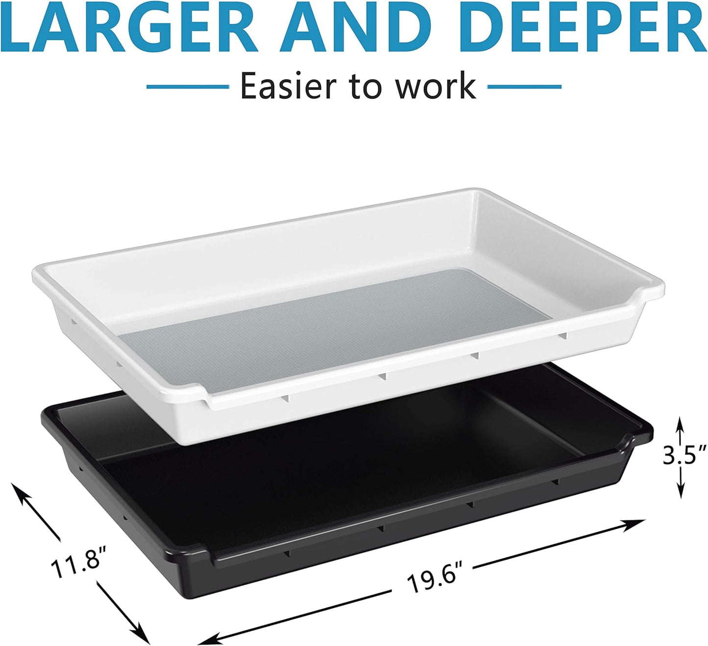 Naturehydro Trimming Tray/Shake Tray met Dry Sift Tools Trim Bin 