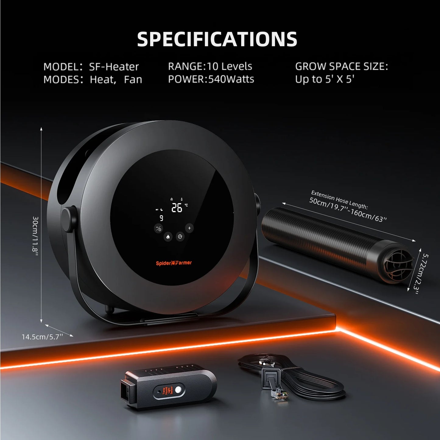 Hydroponische plantenkamer verwarming