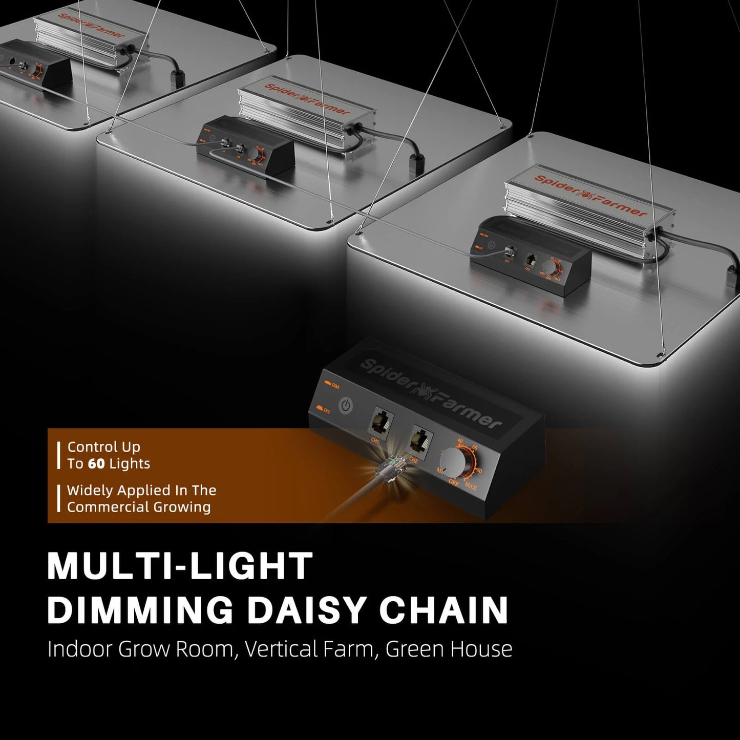 Spider Farmer SF2000PRO EVO Kweek Tent Kit Compleet – 200W Full Spectrum LED + 90×90×180 cm Tent + 4” Ventilatie + Clipfan & Klimaatregeling