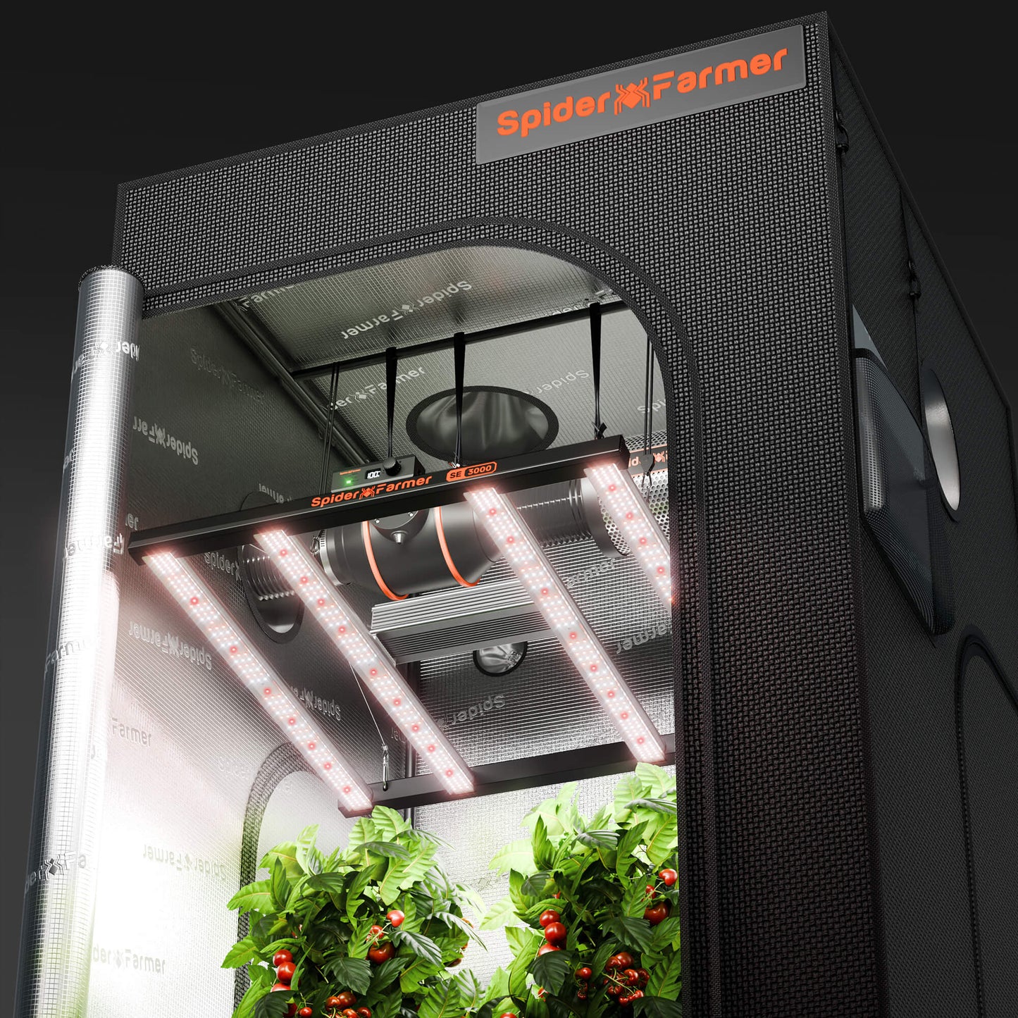Spider Farmer SE3000 2.85 µmol/J LED Grow Light