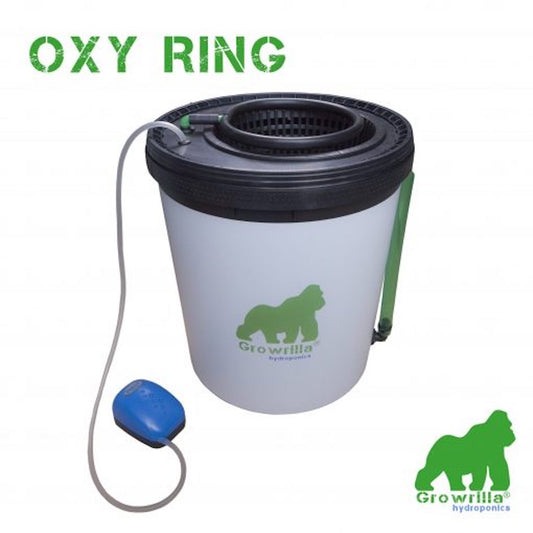 growrilla rdwc oxy ring single bucket systeem hydroponics einzelbehälter kweeksysteem