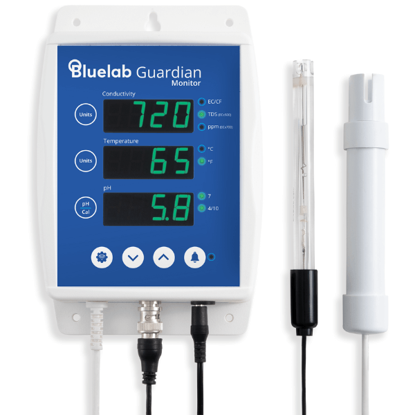 Bluelab Guardian Monitor WiFi – Continuous pH, EC and Temperature Measurement with Online Insight