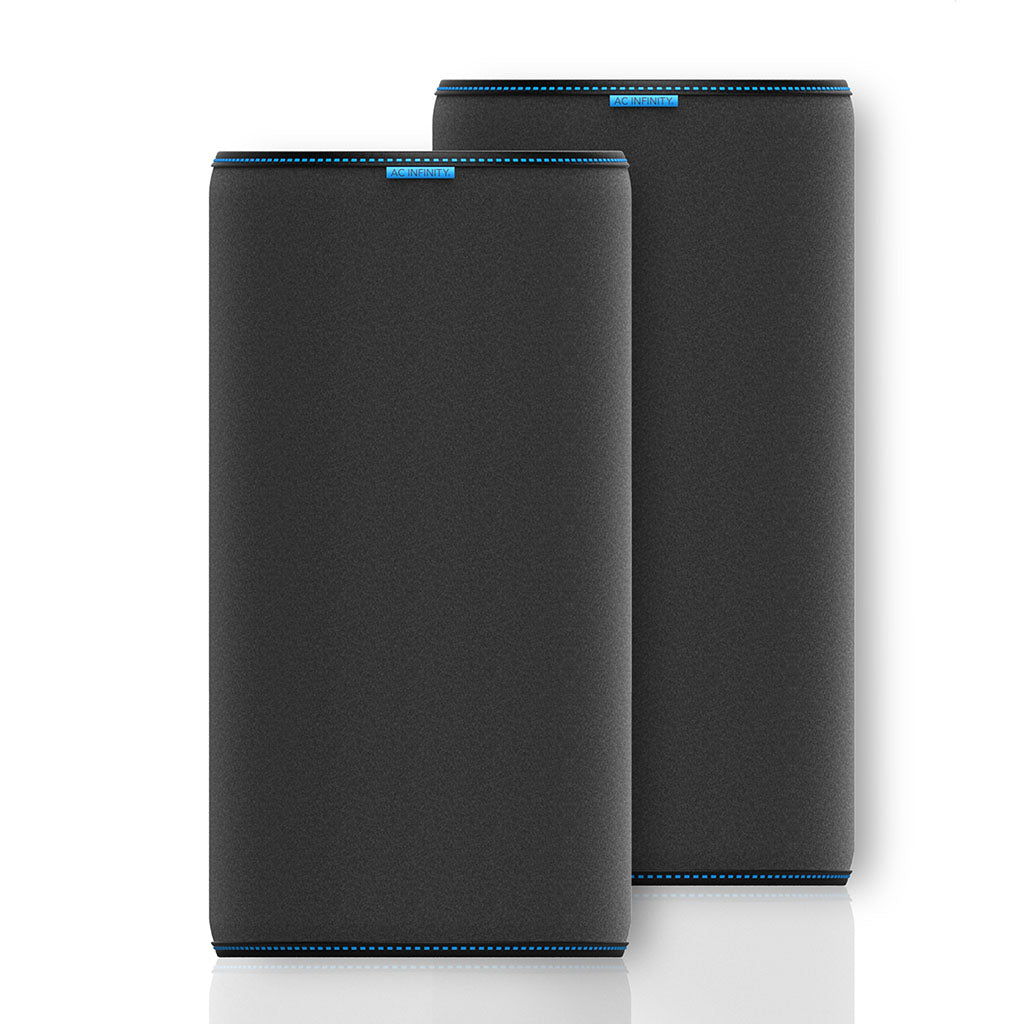 AC Infinity Pre-Filter Cloth for Inline Carbon Filter, 100mm/150mm/200mm, 2-Pack