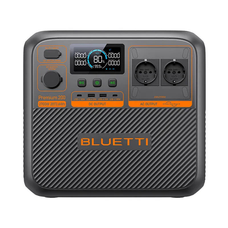 Bluetti Premium 200 V2 – Krachtige Portable Power Station