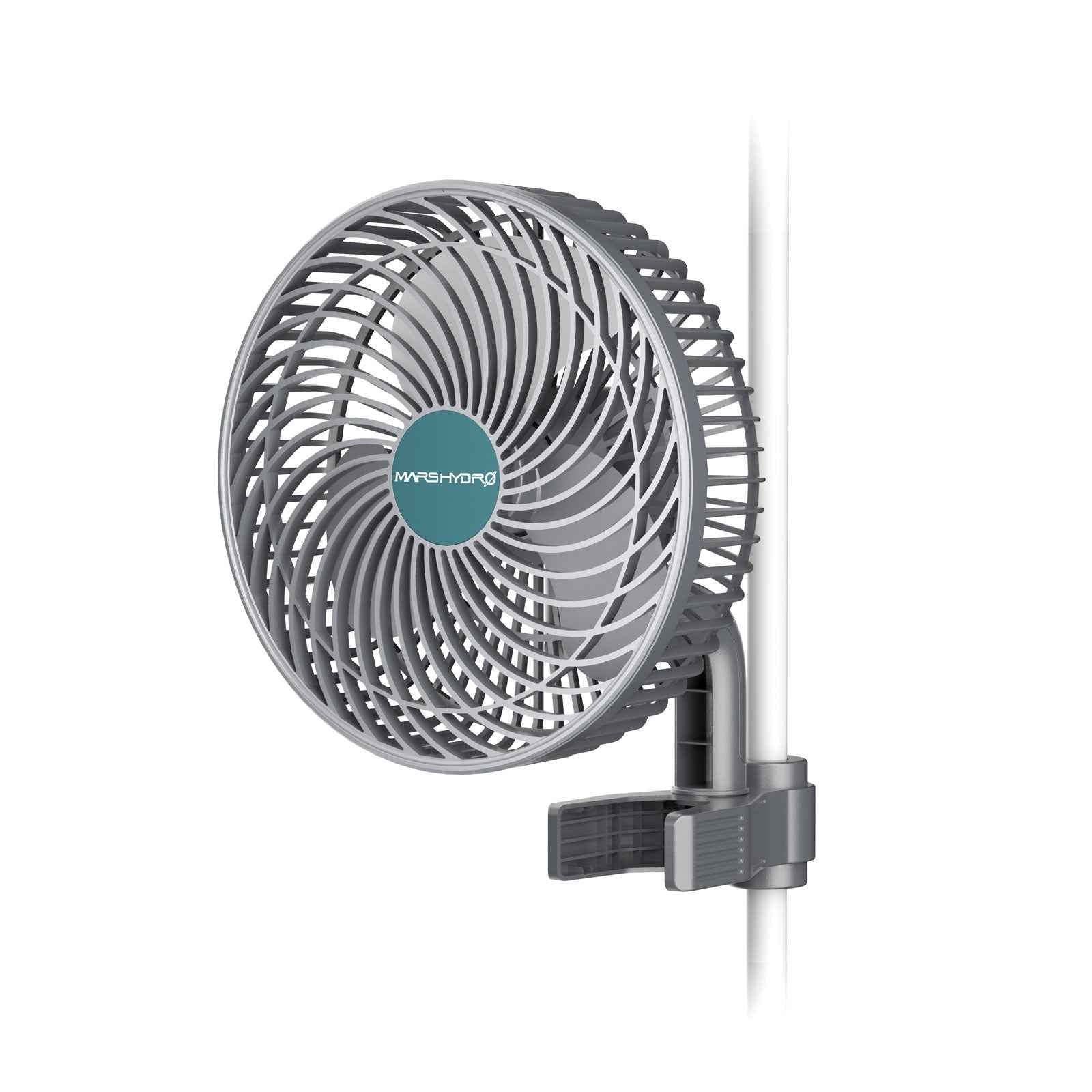 Mars Hydro 6 Inch Oscillating Clip Fan – Quiet Grow Tent Air Circulation 315 CFM – Amsterdam Grow Supplier