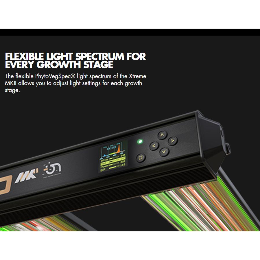 Dimlux Xtreme MKII ION LED 550W +NIR – Adjustable Spectrum Max 3.45 µmol/J – 1850 µmol/s