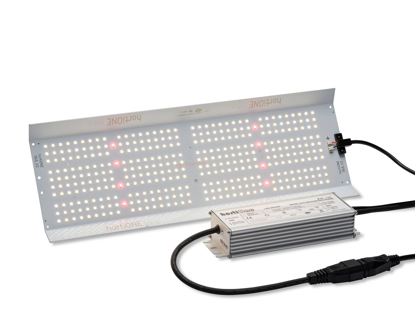 GTOOLS Bonanza Clima (1m2) +2 x Hortione 420, 150 Watt + Dimmer