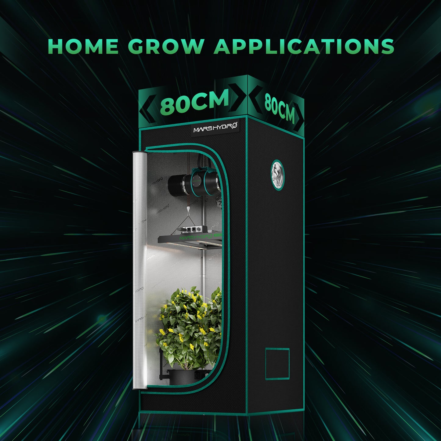 Hydroponische LED groeilamp voor snelle wortelontwikkeling