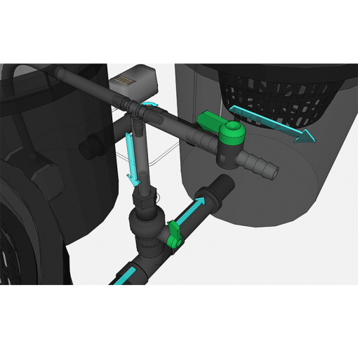 growrilla rdwc oxy ring 2 töpfe hydroponik dwc pflanzenzelt