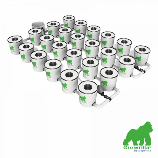 Growrilla RDWC PRO Hydroponic System – 24 Buckets