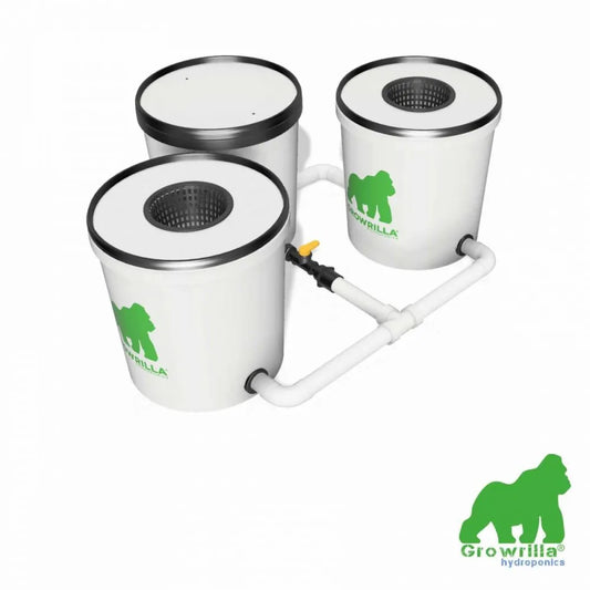 growrilla rdwc 2.0 2 potten hydroponic rdwc 2-pot kweeksysteem
