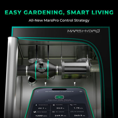 Mars Hydro iFresh 4″ (10 cm) Smart Inline-Kanalventilator