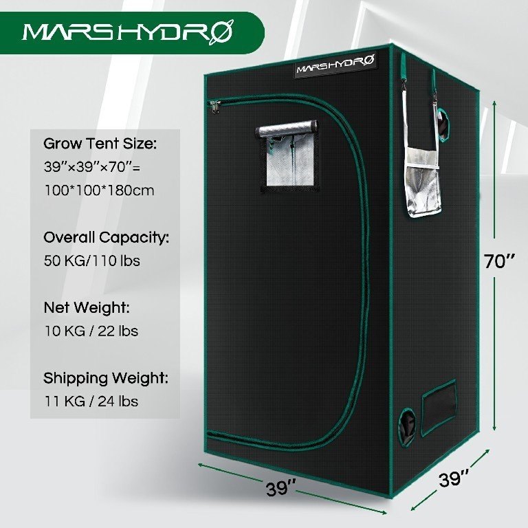 Mars Hydro 100x100x180 Grow Tent