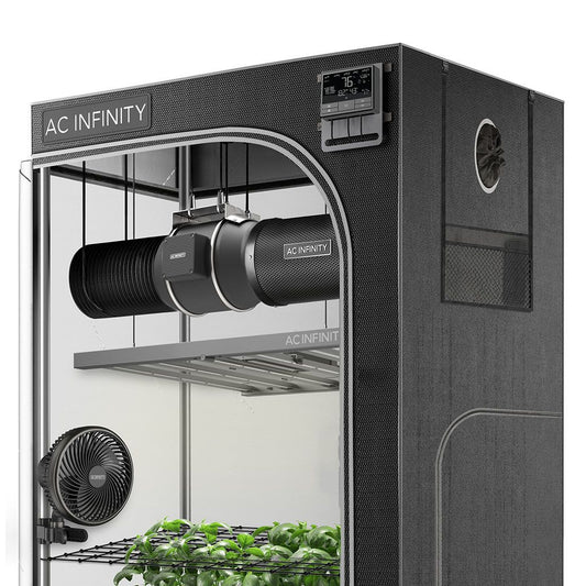 AC Infinity Advance Grow Tent Kit System PRO 120x120x200 – Complete System with WiFi Integration