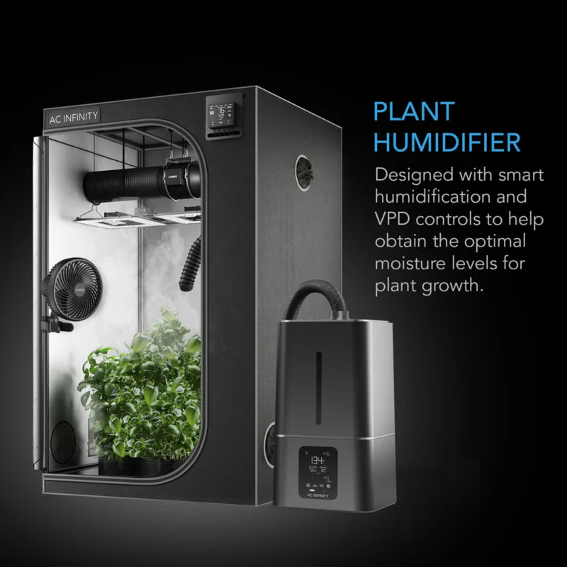 ac infinity grow zelt AC Infinity CLOUDFORGE T7 – 15L Smart Humidifier for Grow Tents & Indoor Growing – Amsterdam Grow Supplier