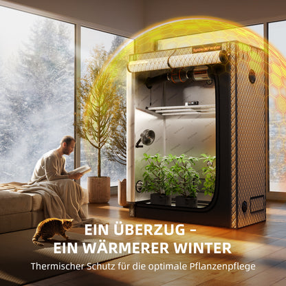 Spider Farmer insulation cover voor binnenkweek | Indoor grow tent winter cover | Winter Isolierung für Growbox