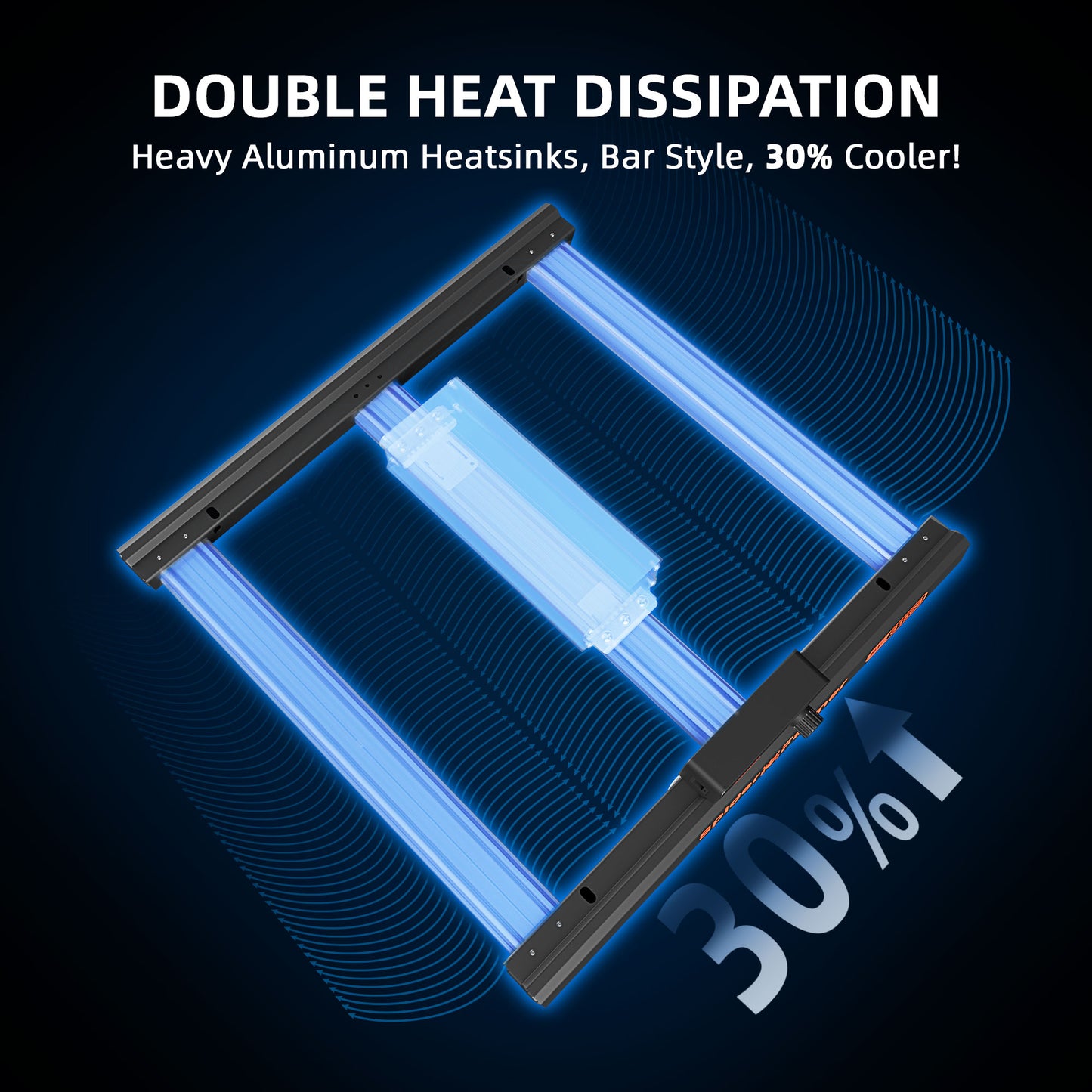 300W LED kweeklamp voor compacte indoor kweekruimtes mit App Steuerung