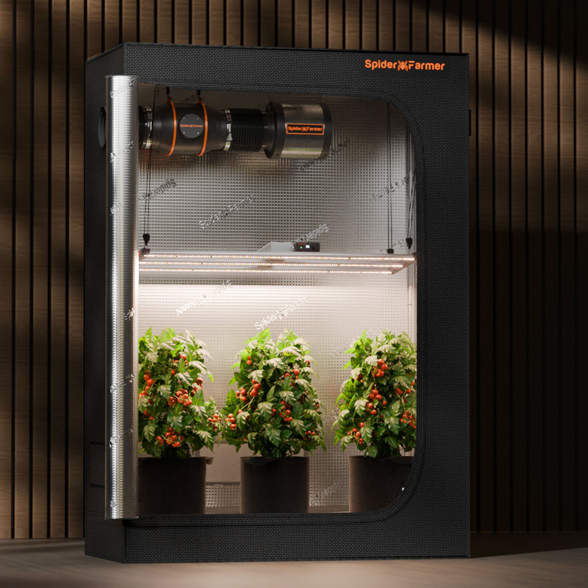 320W LED grow light met Bridgelux high density diodes für starke Blüte im Indoor Grow