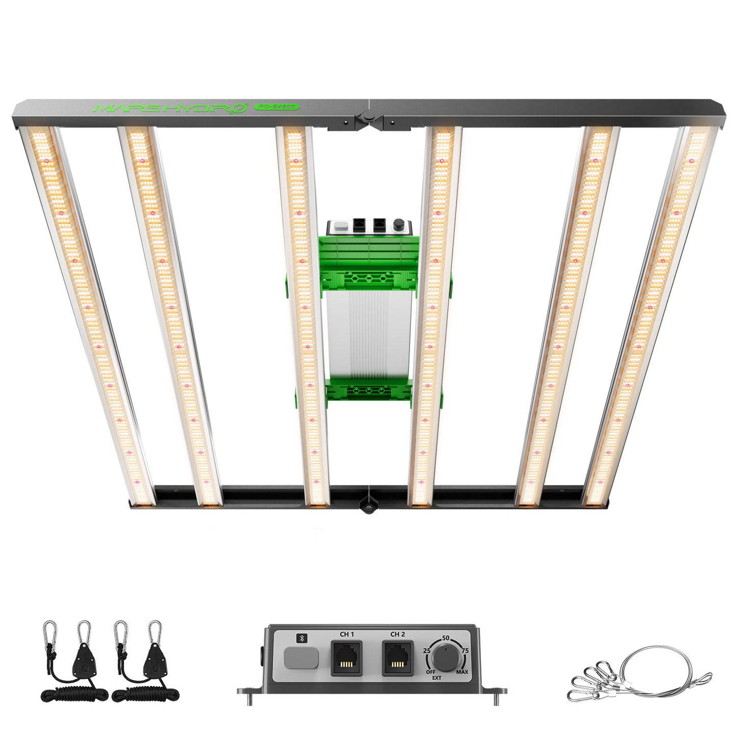 Mars Hydro FC E 4800 (2024) – 2,8 µmol/J dimmbares Vollspektrum-LED-Wachstumslicht