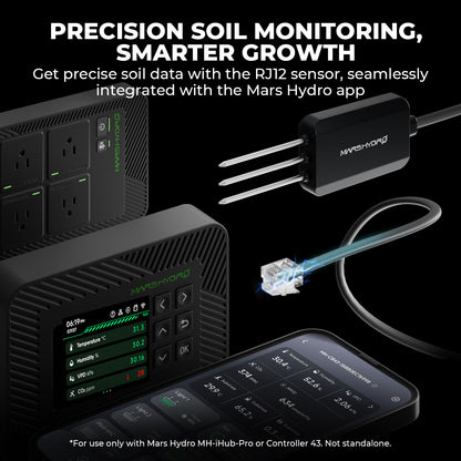 Mars Hydro bodemsensorkit voor meerdere planten en kweekzones | Mars Hydro soil sensor kit for multiple plants and growing zones | Mars Hydro Bodensensor-Set für mehrere Pflanzen und Anbauzonen