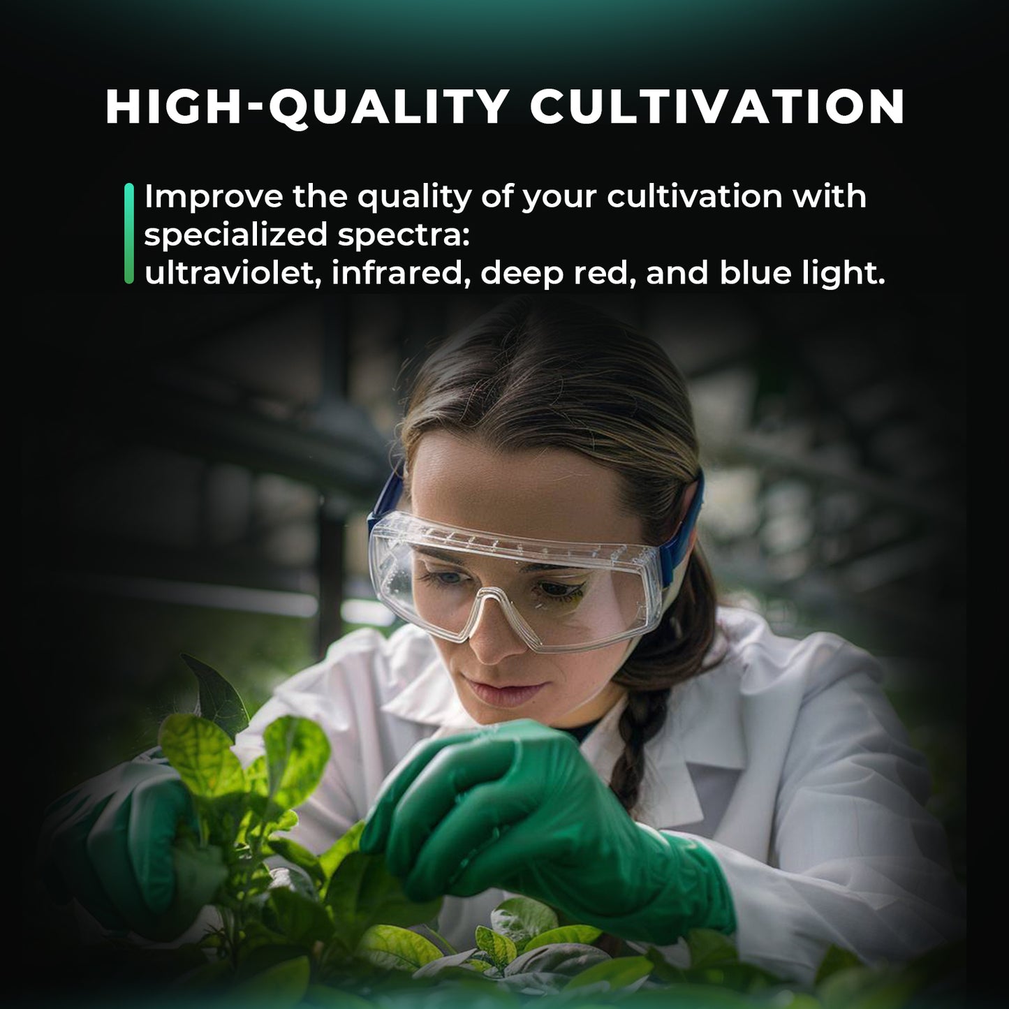 Mars Hydro ADlite Blue 55 vegetatieve groeilamp – energiezuinige LED / vegetative grow light bars / LED-Wachstumsleiste Vegetative Phase