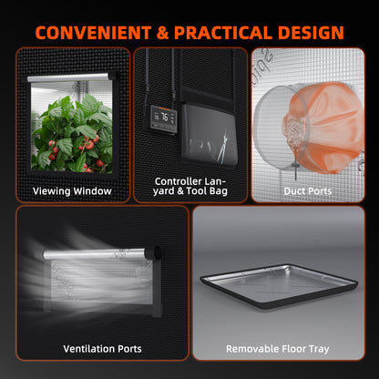 g5000 kweektent 1680d canvas | g5000 1680d grow tent | g5000 1680d grow zelt