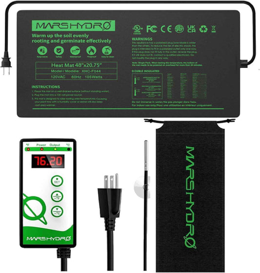 Mars Hydro 122×52 cm Zaailing Warmtemat met Digitale Thermostaat