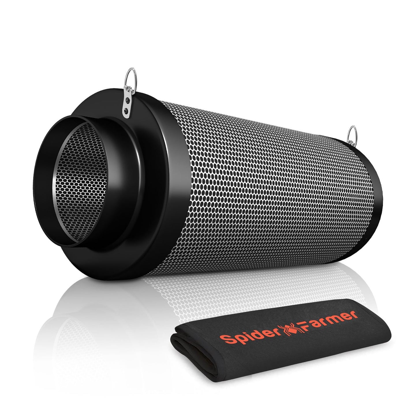 Spider Farmer 6 Inch koolstoffilter geurcontrole | Air Carbon Filter 6 Inch | Aktivkohlefilter 15cm
