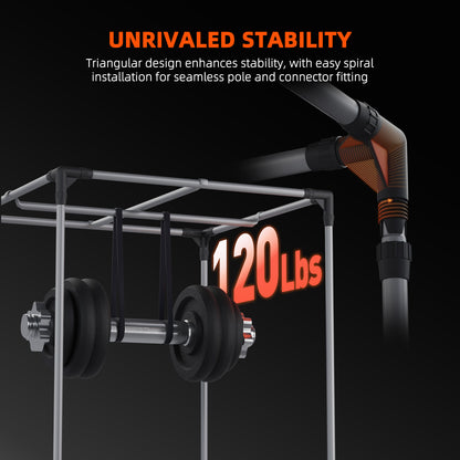 Duurzame stalen frame constructie | Steel frame grow tent | Growzelt mit Stahlrahmen