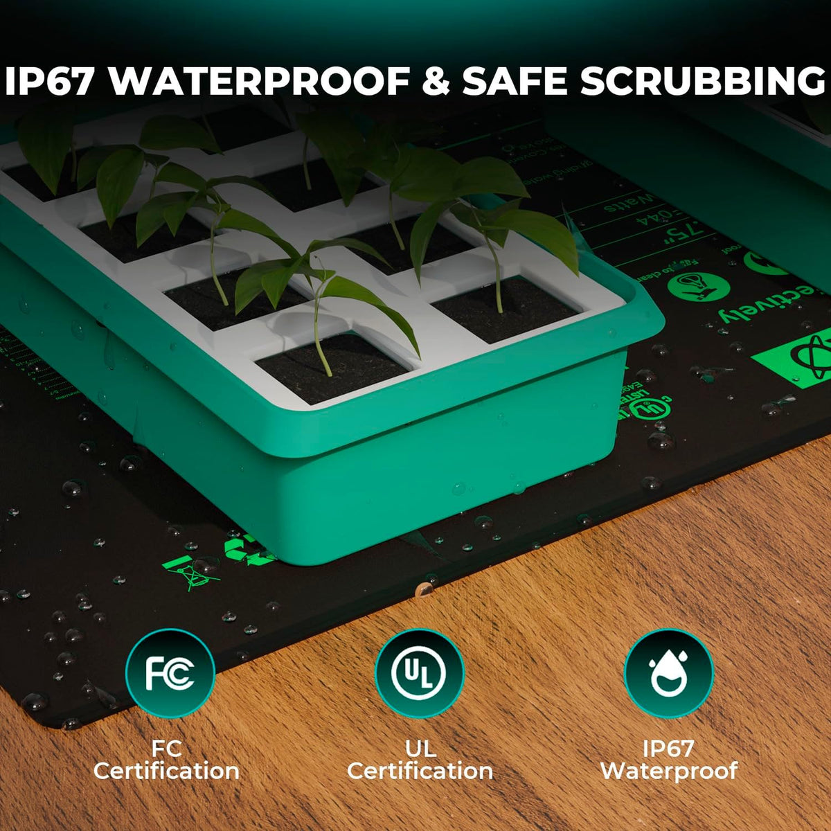 Mars Hydro infrarood verwarmingsmat voor jonge planten | Mars Hydro infrared heating mat for young plants | Mars Hydro Infrarot-Heizmatte für Jungpflanzen