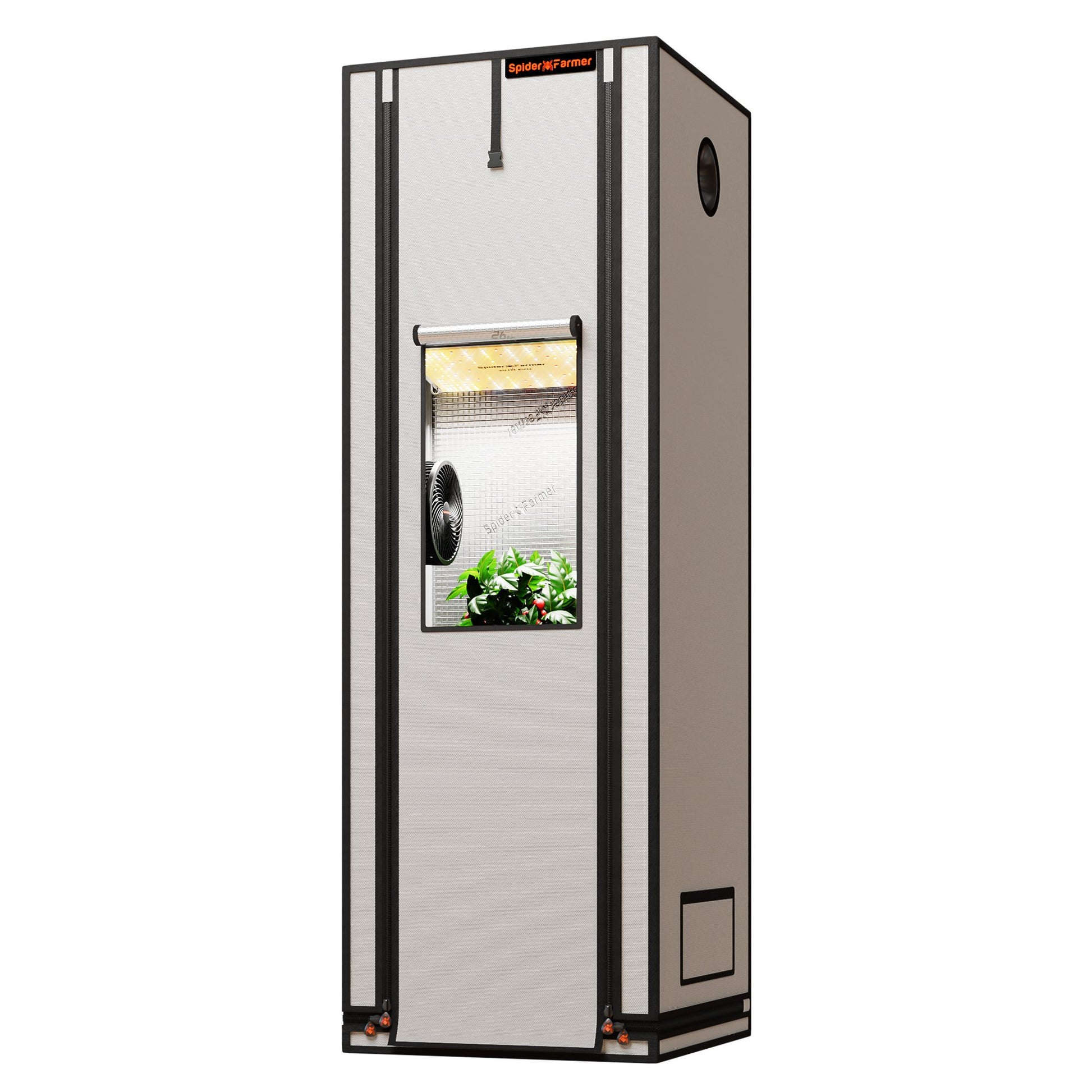 Spider Farmer 60x60x180 cm Pro Grow Tent – 2000D Lightproof Grow Tent – Amsterdam Grow Supplier