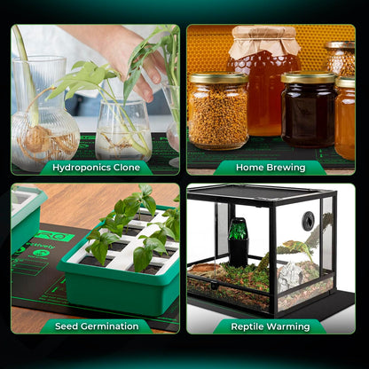 Mars Hydro PVC warmtemat voor indoor gardening | Mars Hydro PVC heat mat for indoor gardening | Mars Hydro PVC-Heizmatte für Indoor Gardening