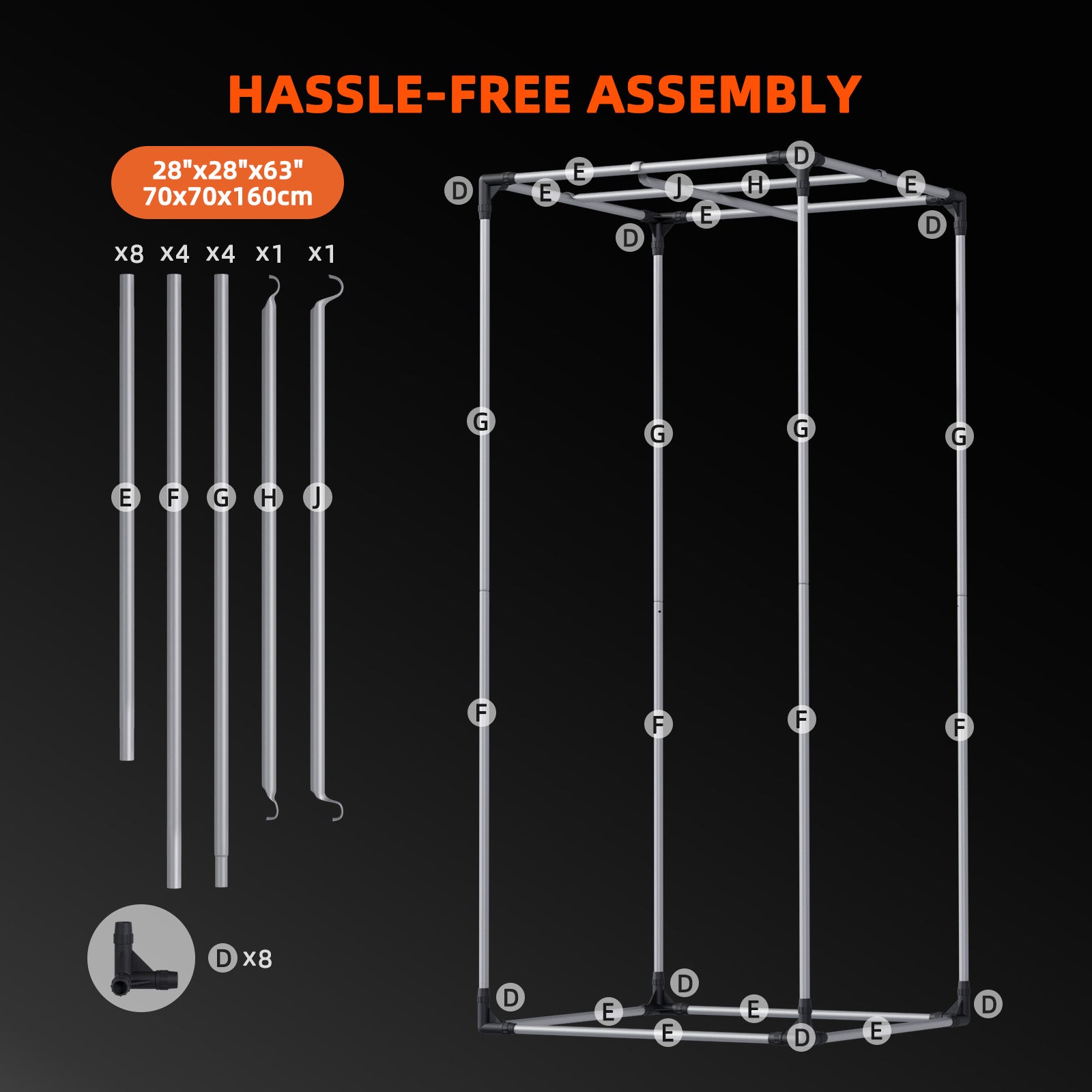 Kweektent voor 2–4 planten | Grow tent for 2–4 plants | Growzelt für 2–4 Pflanzen