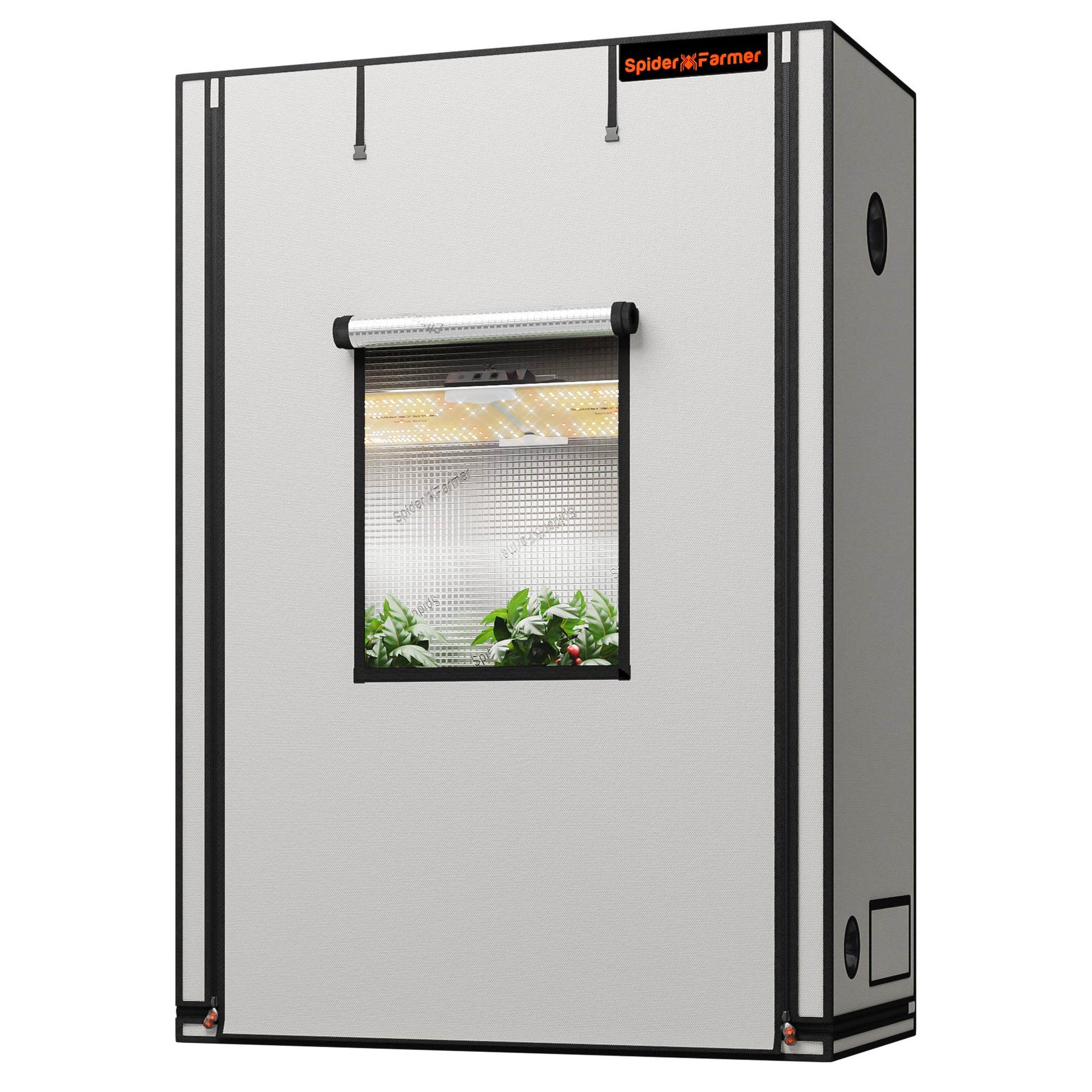 Spider Farmer 140×70×200 kweektent 2000D | Indoor grow tent 140×70×200 | Growzelt 140×70×200 2000D