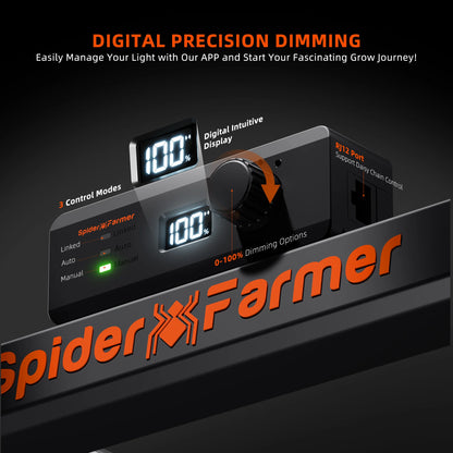 Spider Farmer SE7000 2,8 µmol/J LED Grow Light