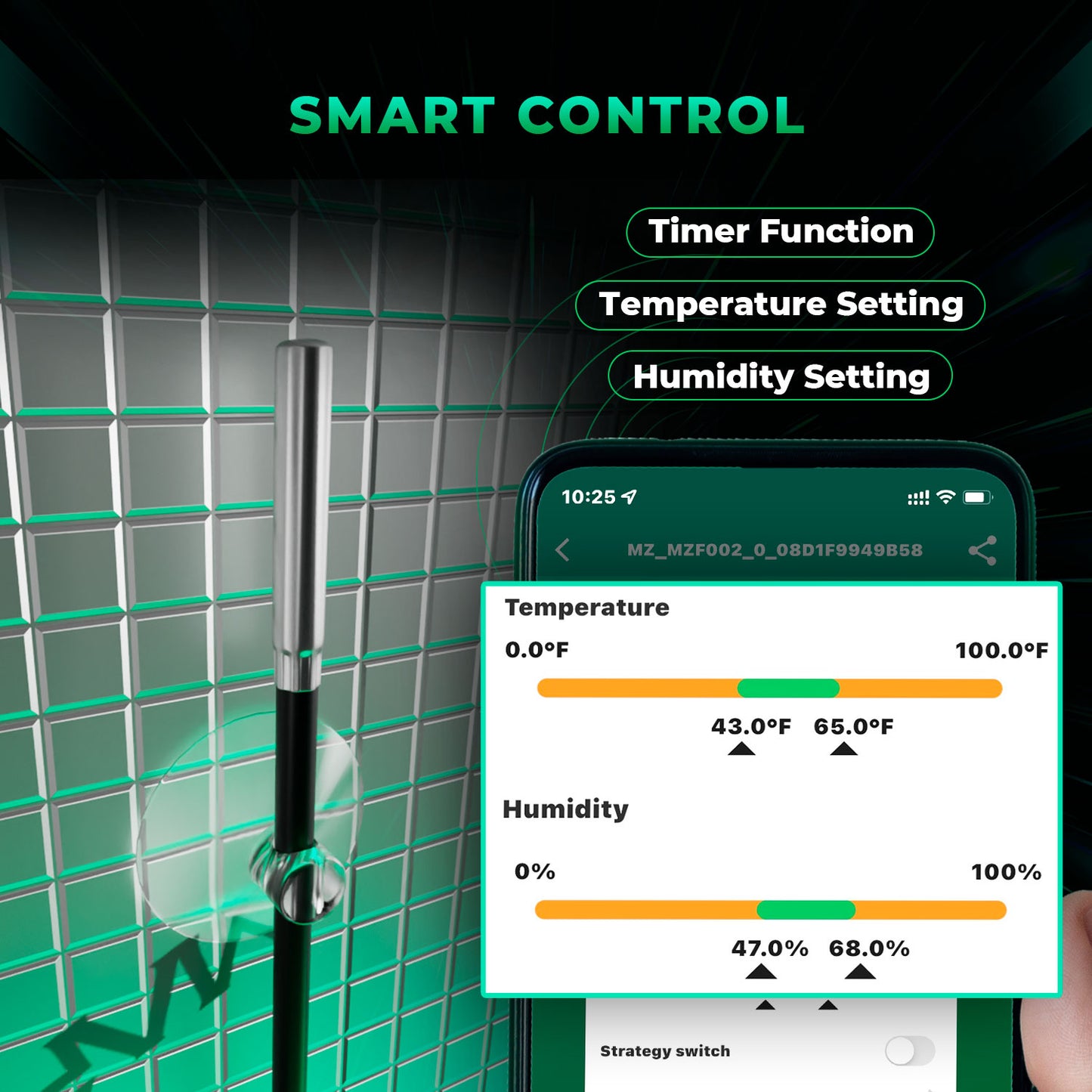 Mars Hydro iFresh 4-Zoll-Komplettventilator-Kit, App-Steuerung