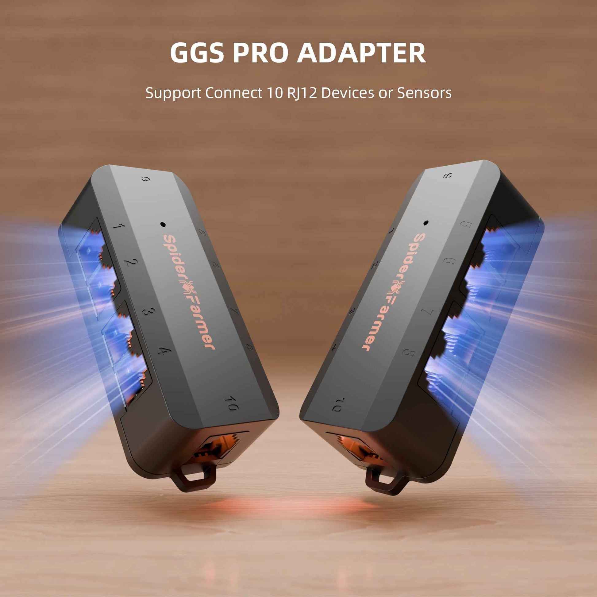 Spider Farmer Genius Grow System 5-in-1 SensorPro Kit – PPFD, CO₂, Temperatuur, RV & VPD Sensor