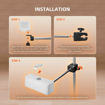 Spider Farmer Genius Grow System 5-in-1 SensorPro Kit – PPFD, CO₂, Temperatuur, RV & VPD Sensor