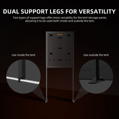 spider farmer board voor tent montage – duale installatie binnen buiten – Doppelte Montage Growzelt