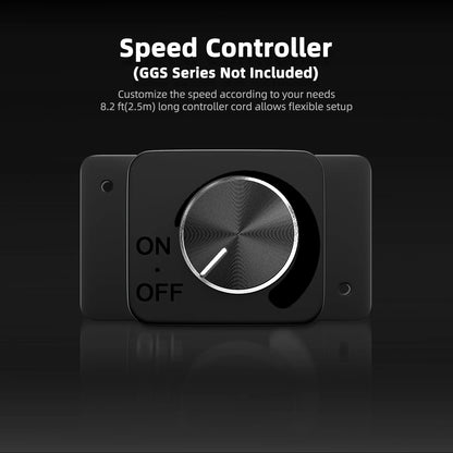 Spider Farmer 4 Inch/10cm  Inline Fan 205 CFM met Snelheidscontroller