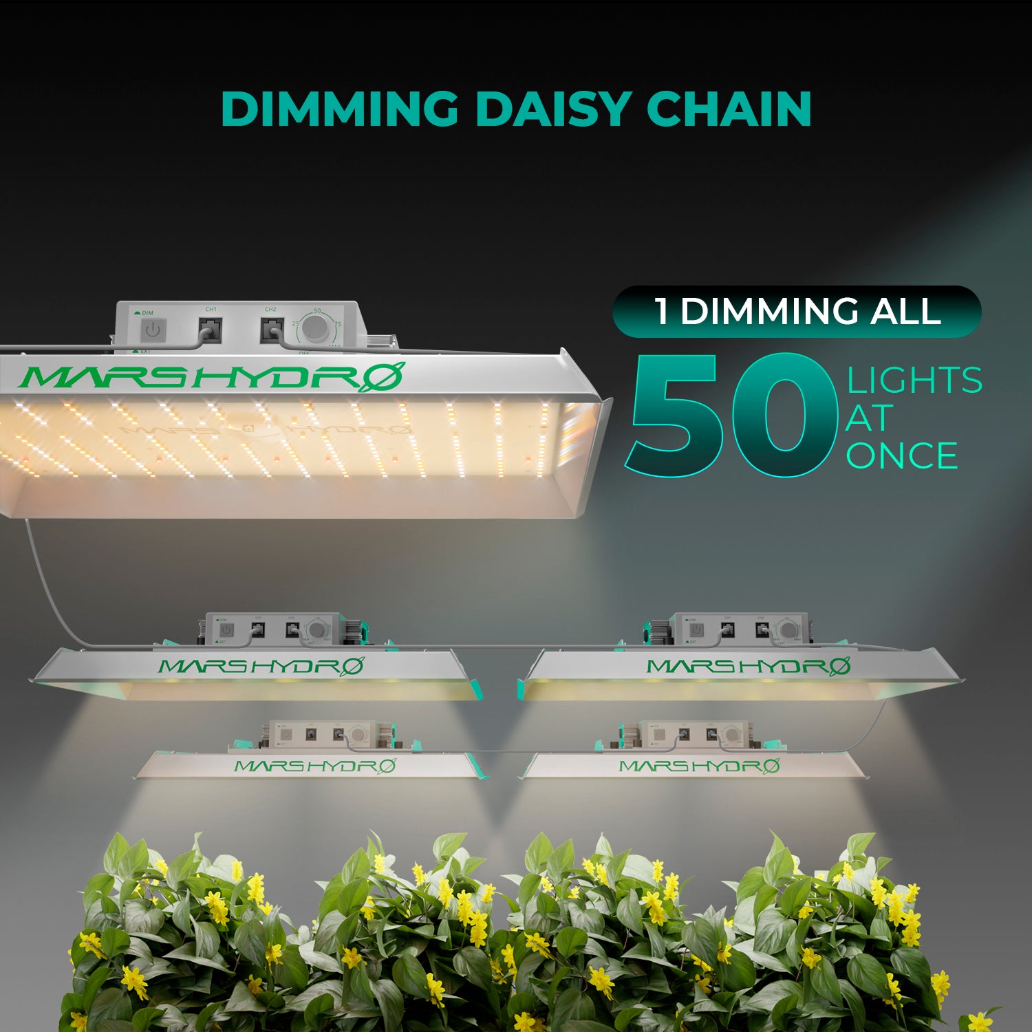 mars hydro ts1000 stille koeling | silent cooling grow light | lautlose kühlung led lampe