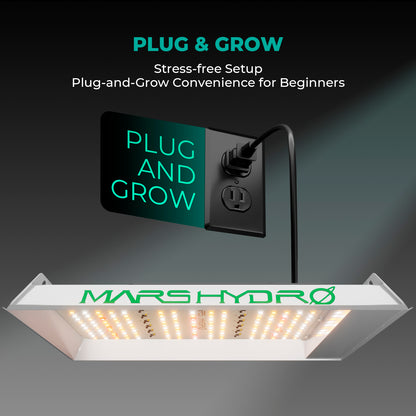 Full Spectrum TS600 voor Vegetatie & Bloei | Grow LED | Wachstumslicht