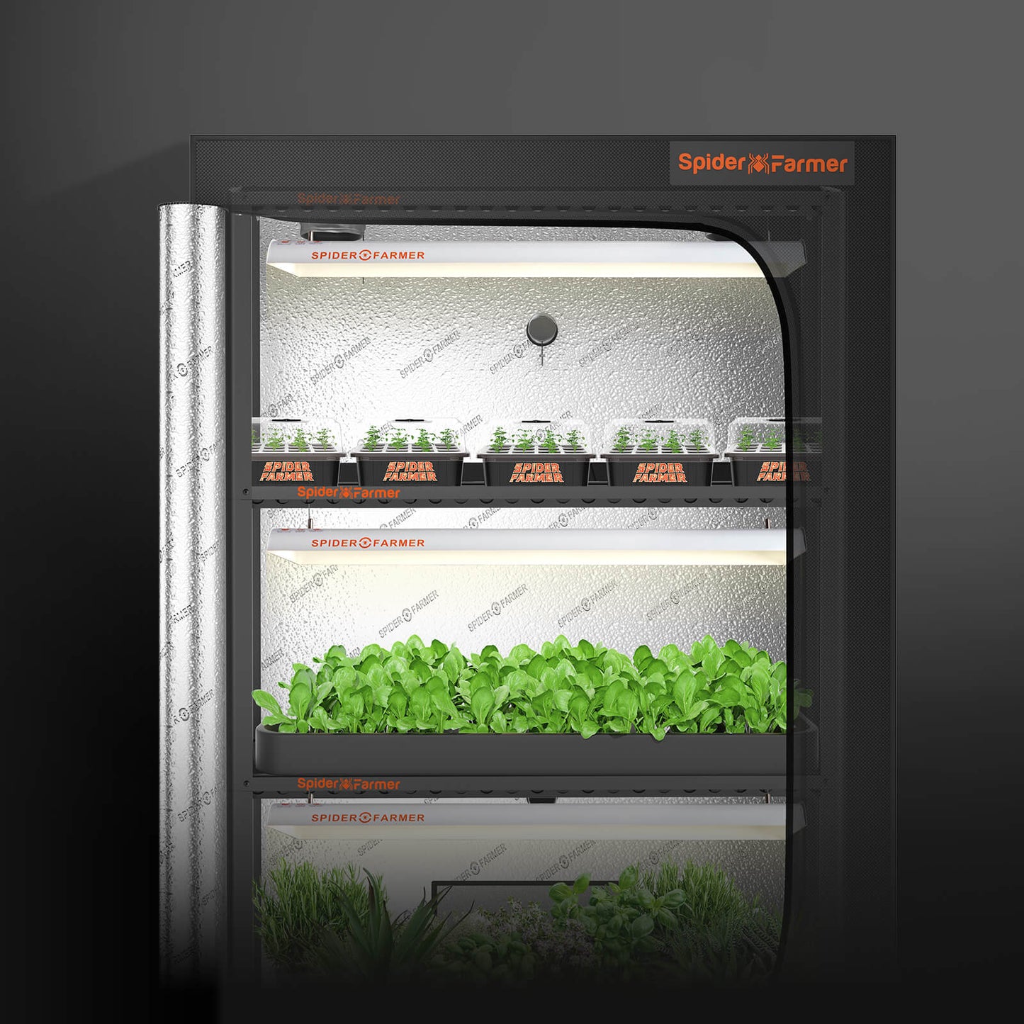 Spider Farmer SF600 Grow Cabinet Zimmerpflanzenregal