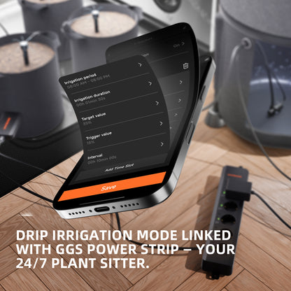 Spider Farmer Soil Sensor Pro voor slimme druppelirrigatie | Spider Farmer Soil Sensor Pro for smart drip irrigation | Spider Farmer Soil Sensor Pro für intelligente Tropfbewässerung