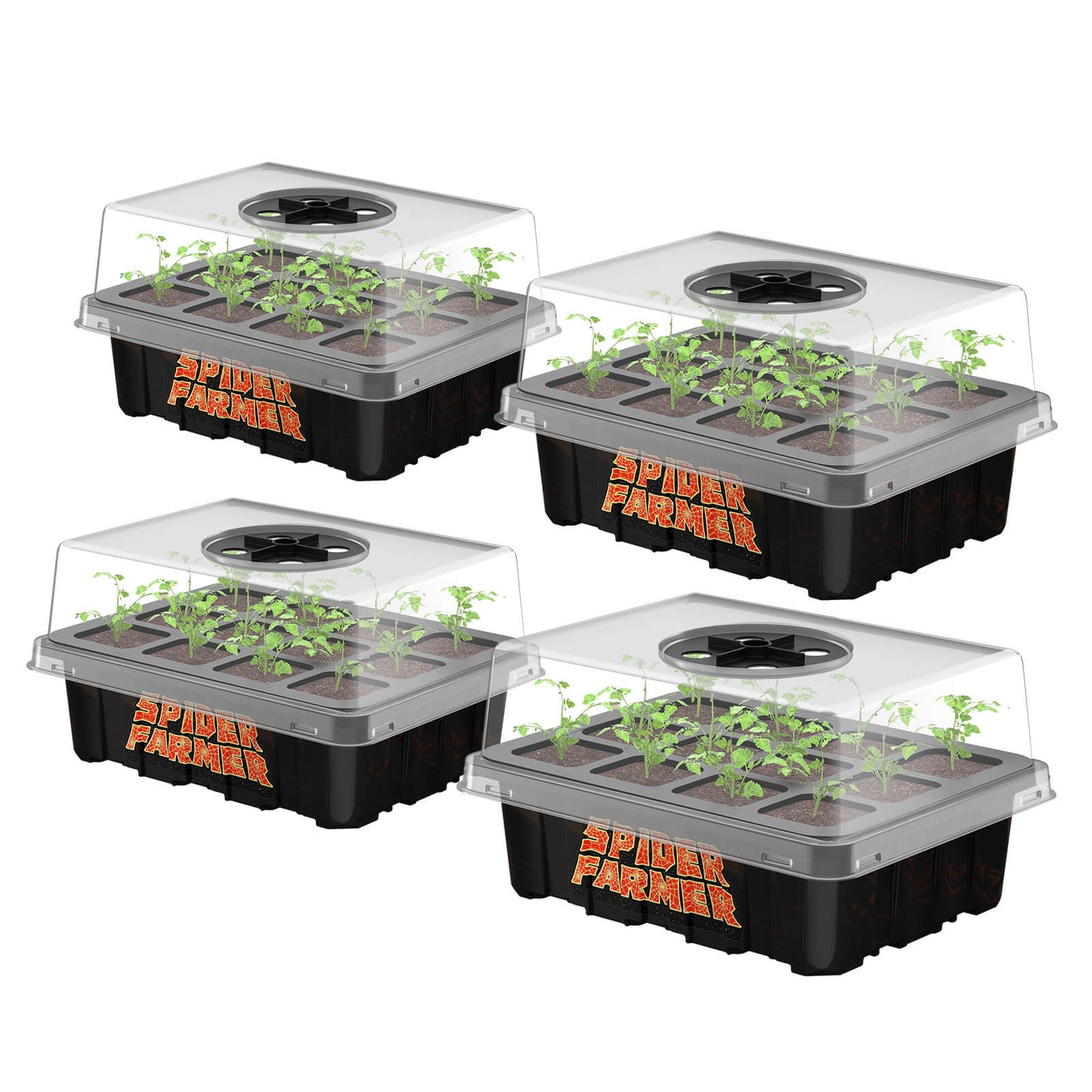 Spider Farmer Seed Starting Trays 4 Pak