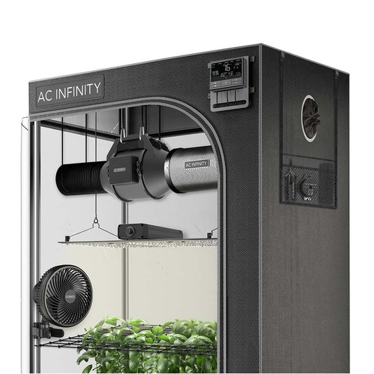 AC Infinity Advance Grow Tent Kit System 60x120x180 – Compleet 2-Plant Systeem met WiFi-Integratie
