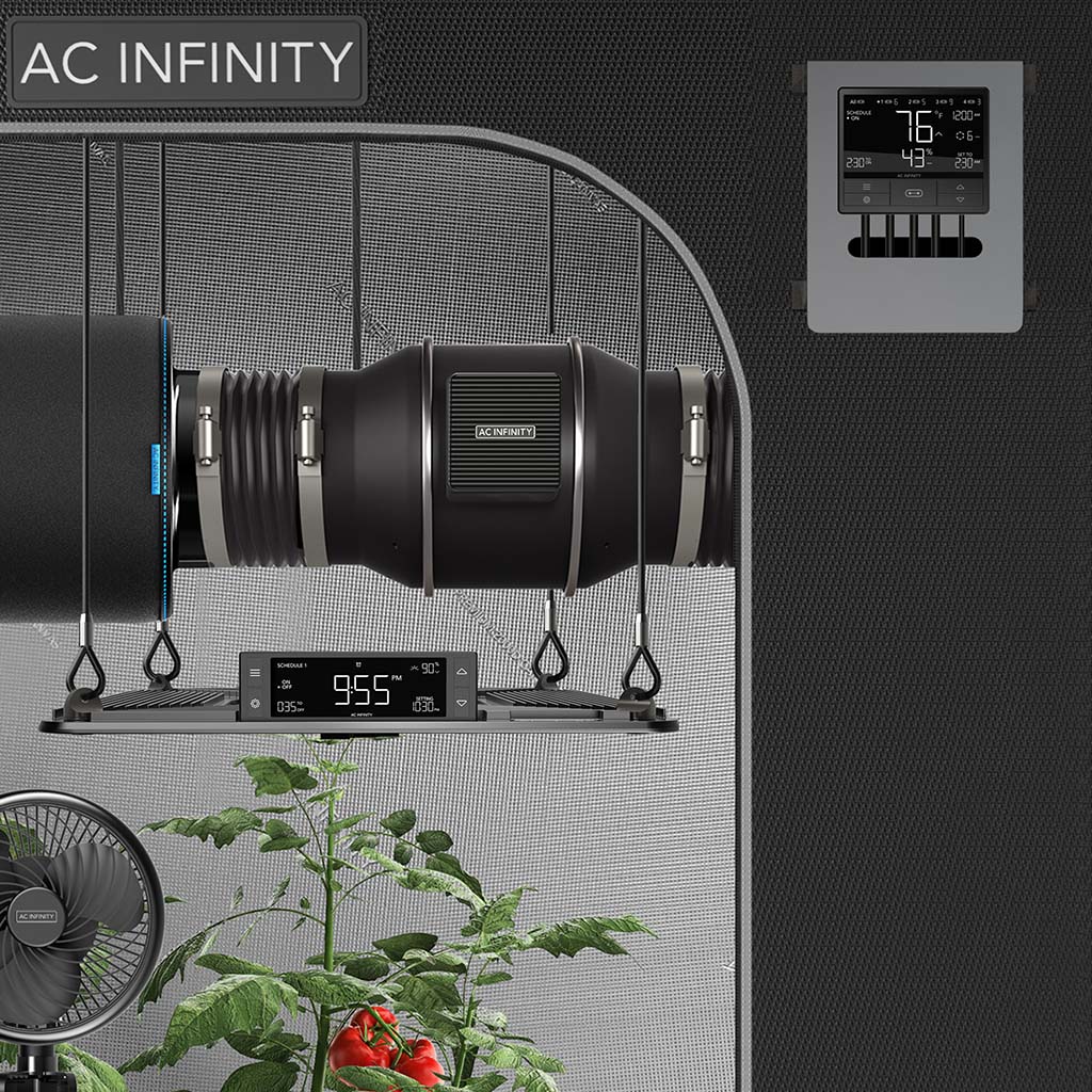AC Infinity CONTROLLER 69 PRO – Unabhängige Programme für vier Geräte, Bluetooth + WiFi