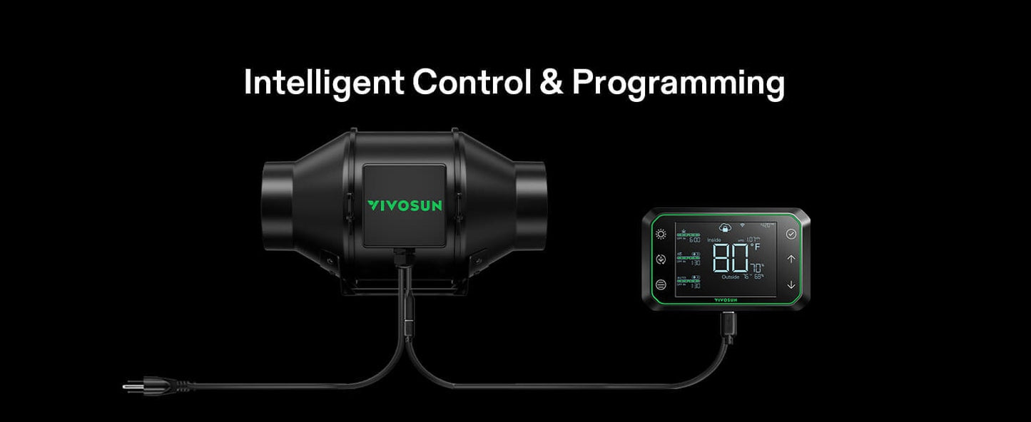 Vivosun AeroZesh G4 E42A Belüftungsset 4″