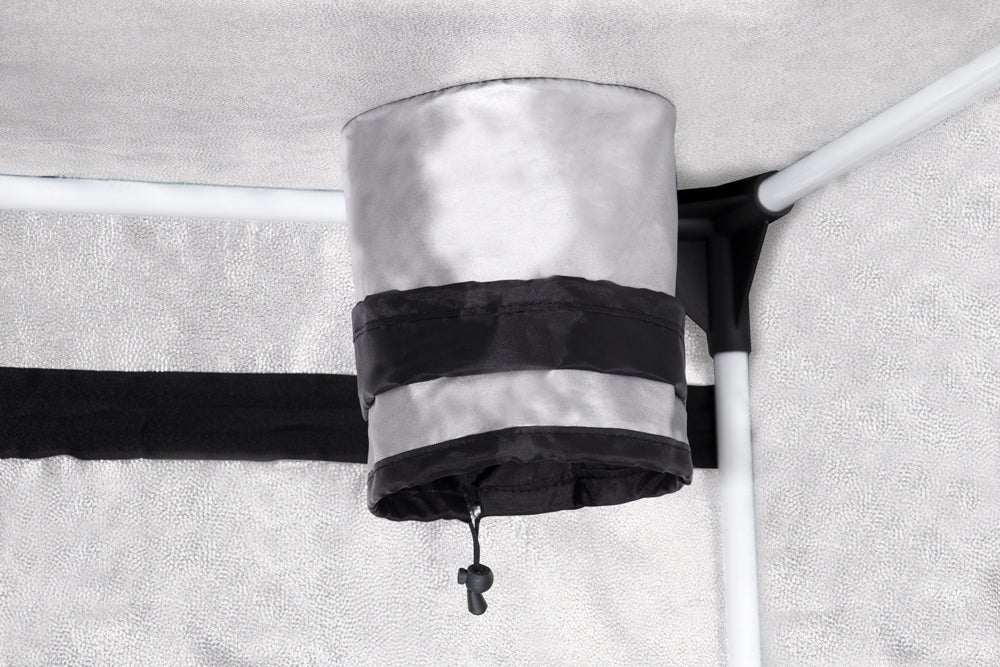 Indoor kweektent met 6 inch ventilatieopeningen / Indoor grow tent with 6 inch ventilation ports / Indoor Growzelt mit 6 Zoll Lüftungsöffnungen