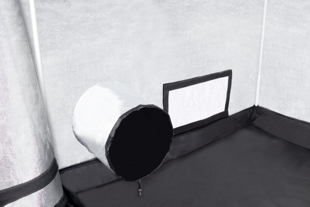 Extra grote kweektent 2.88m2 vloeroppervlak – Extra large grow tent 2.88m2 floor space – Extra große Growbox 2,88m2 Grundfläche